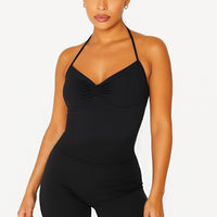Vital Open Back Halter Top