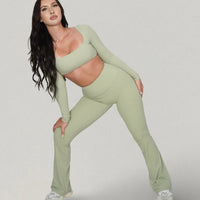 Smooth Sculpt Flare Leggings