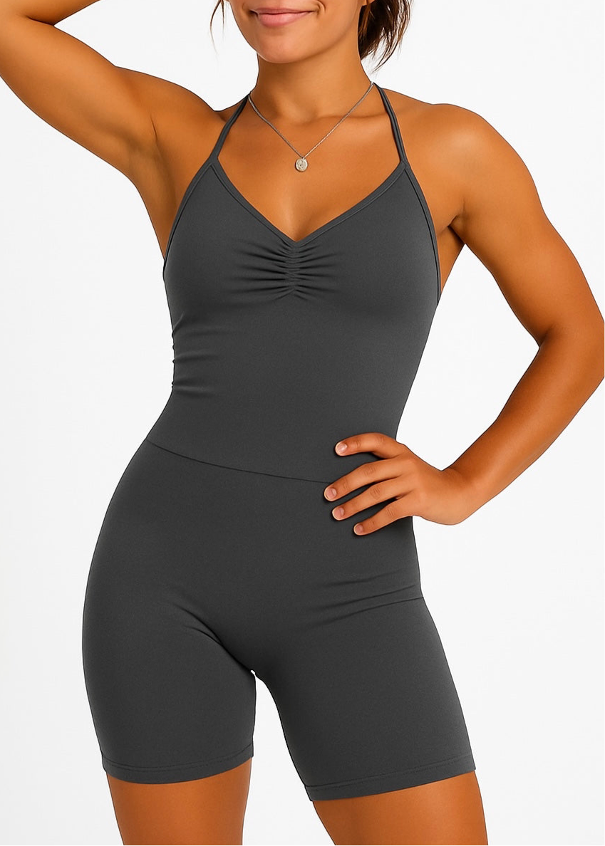 Vital Open Back Halter Top