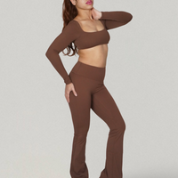 Smooth Sculpt Flare Leggings