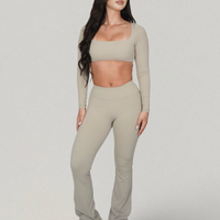 Smooth Sculpt Flare Leggings