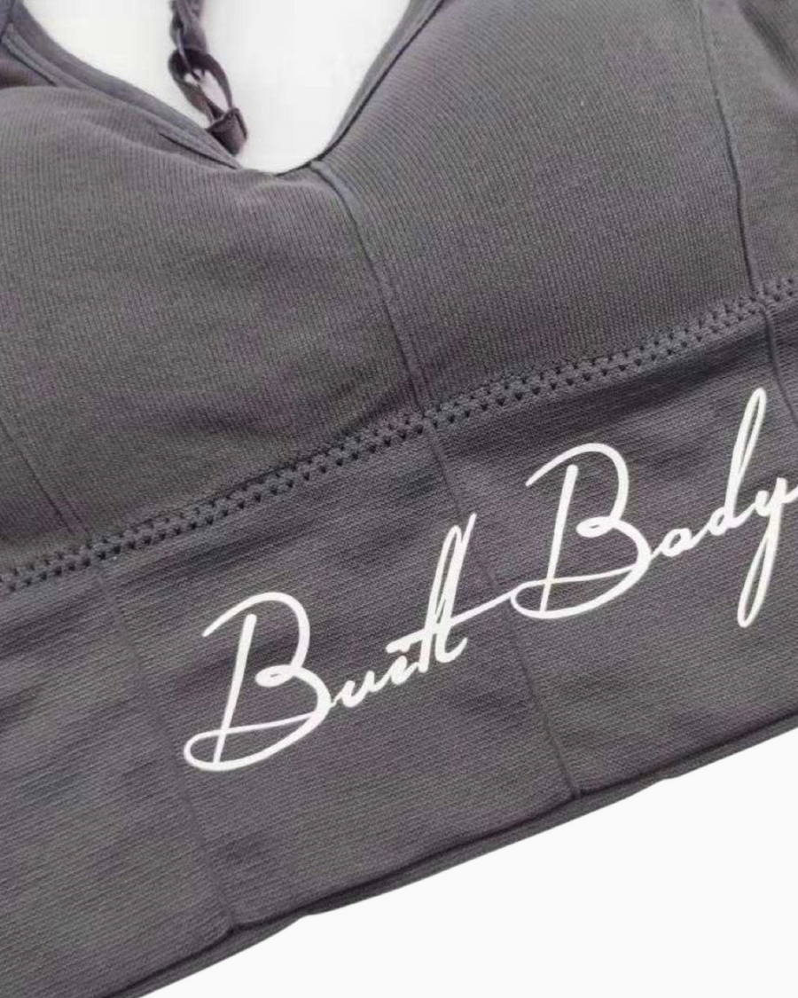 Built Body Sports Bra - Gray
